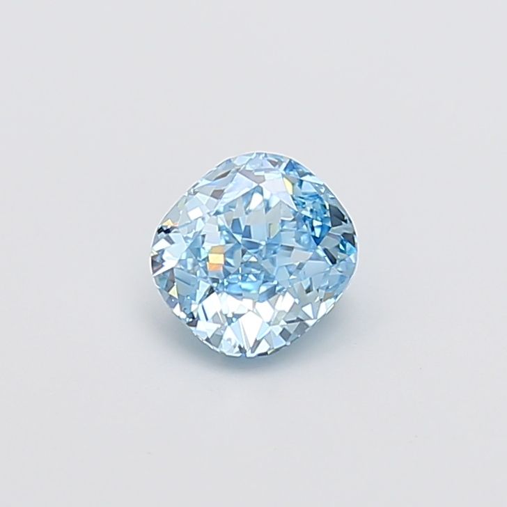 1.03 CT Fancy Vivid Blue CUSHION MODIFIED