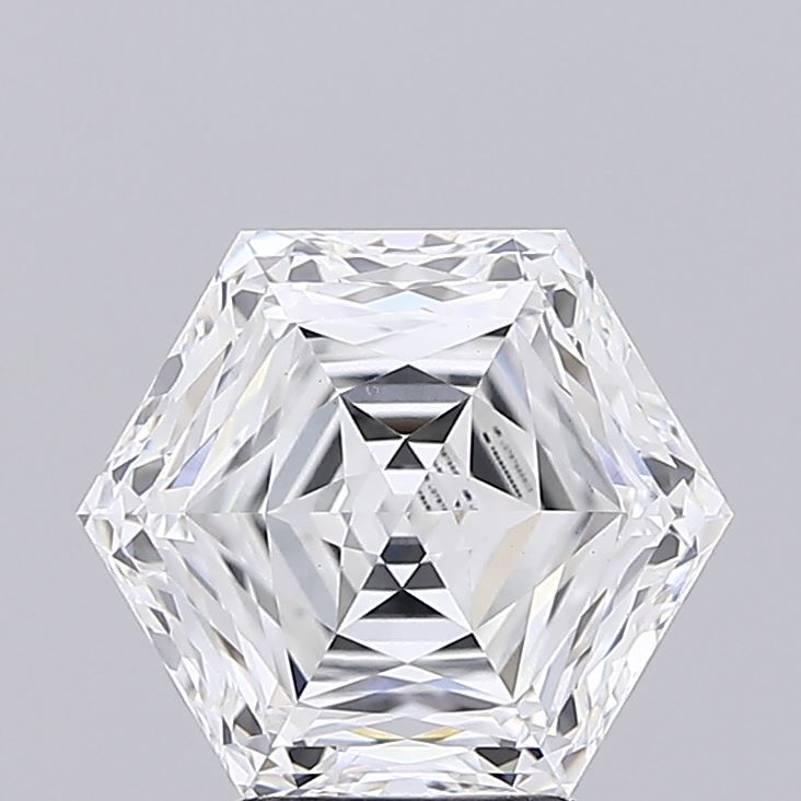 4.07 ct lab-grown Hexagonal Diamond