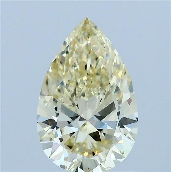 1.02 CT Fancy Yellow PEAR