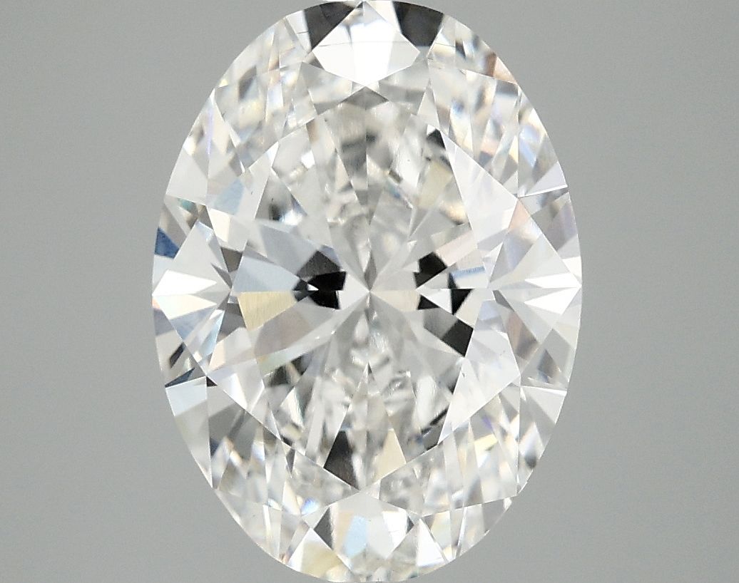 4.06 ct. oval Lab Grown Diamond front image