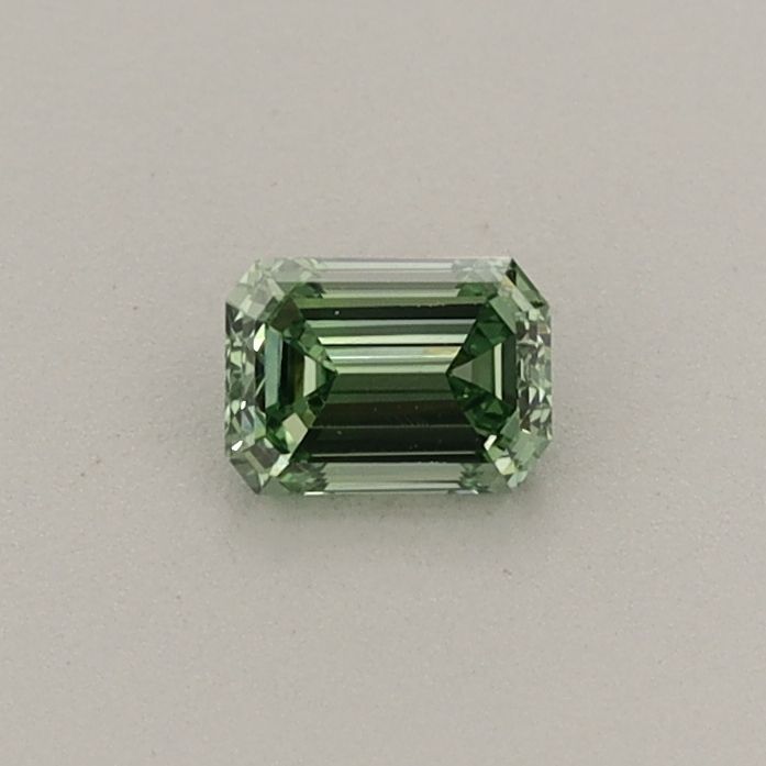 0.24 CT Fancy Vivid Green EMERALD