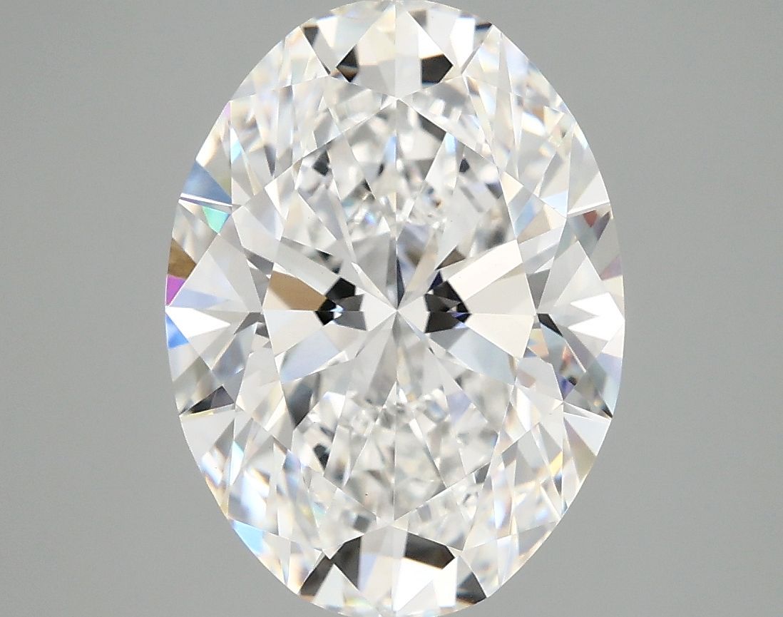 5.03 ct. oval Lab Grown Diamond front image