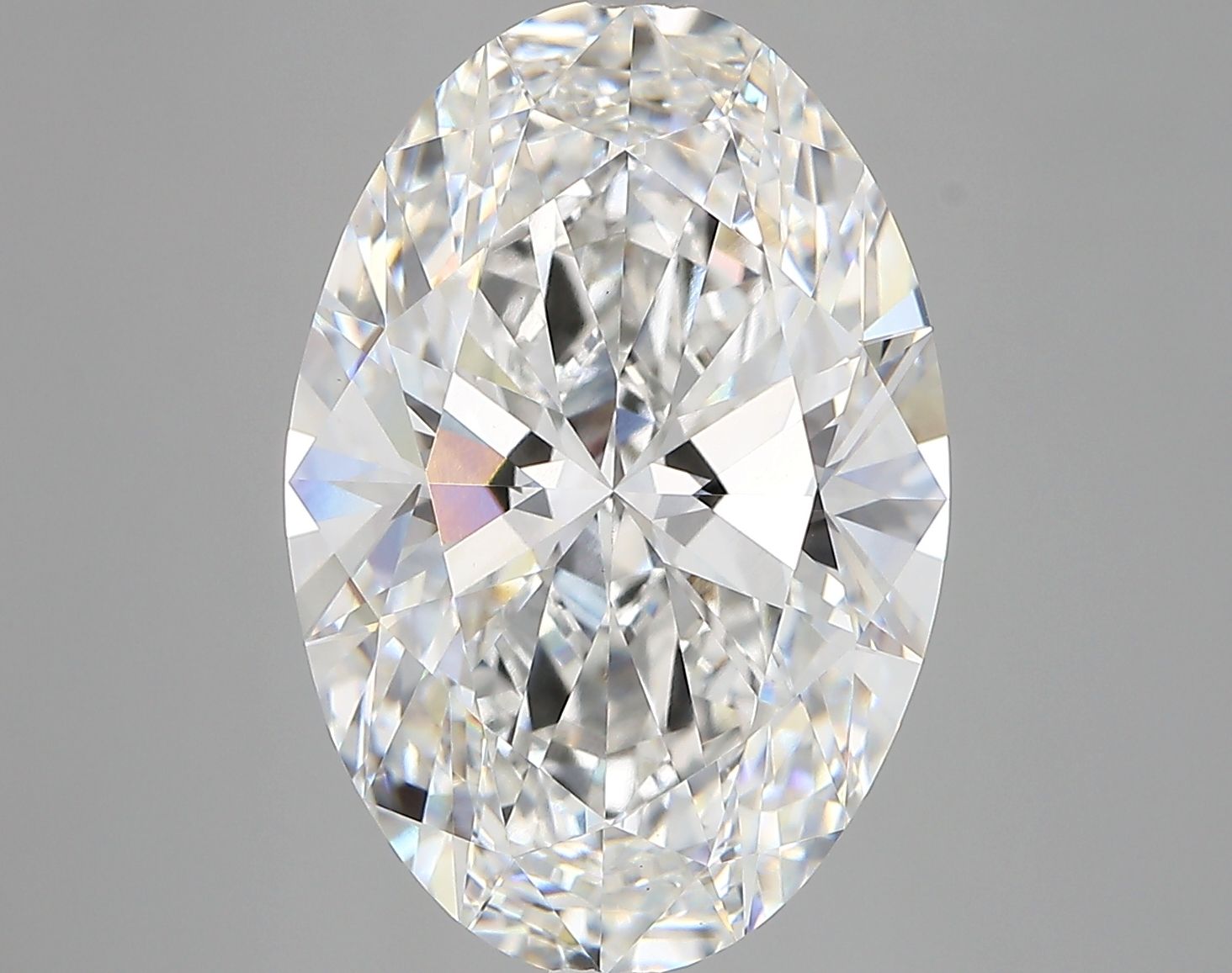 7.57 ct. oval Lab Grown Diamond front image