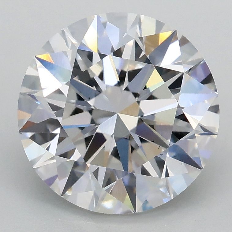 2.50 ct. round Lab Grown Diamond front image