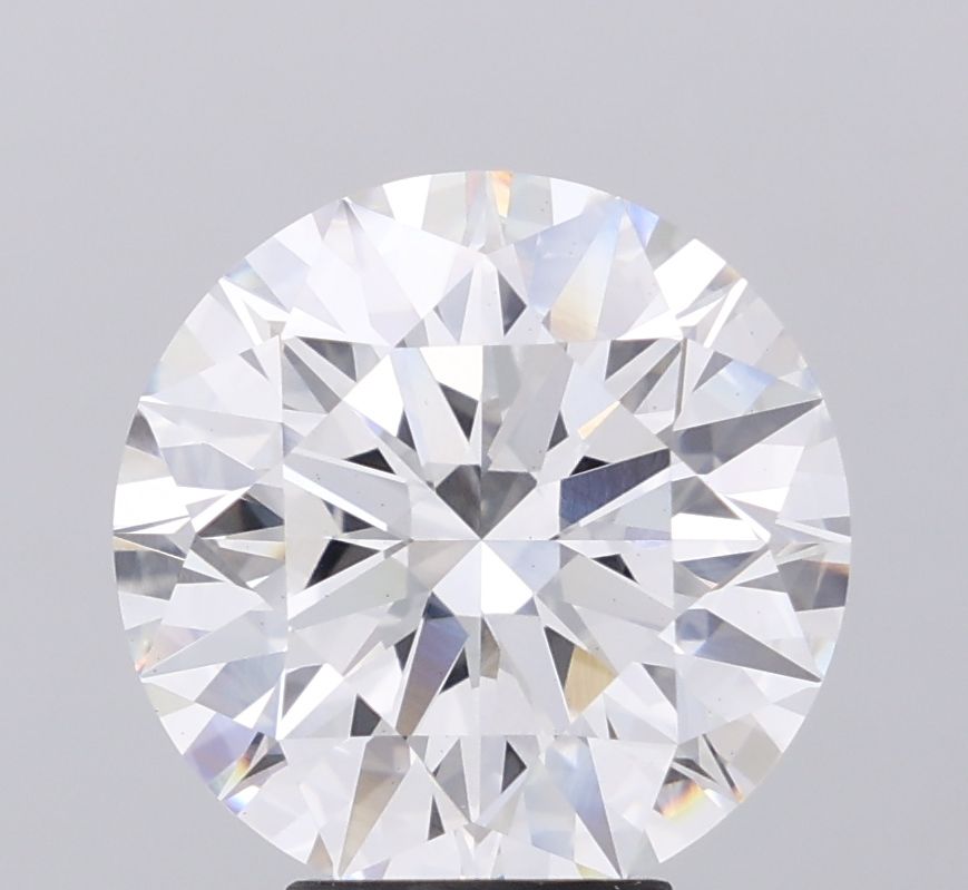 7.03 ct. round Lab Grown Diamond front image