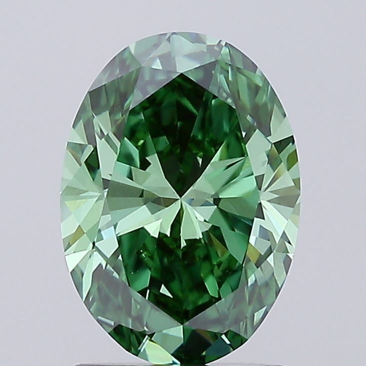 1.61 ct. oval Lab Grown Diamond front image