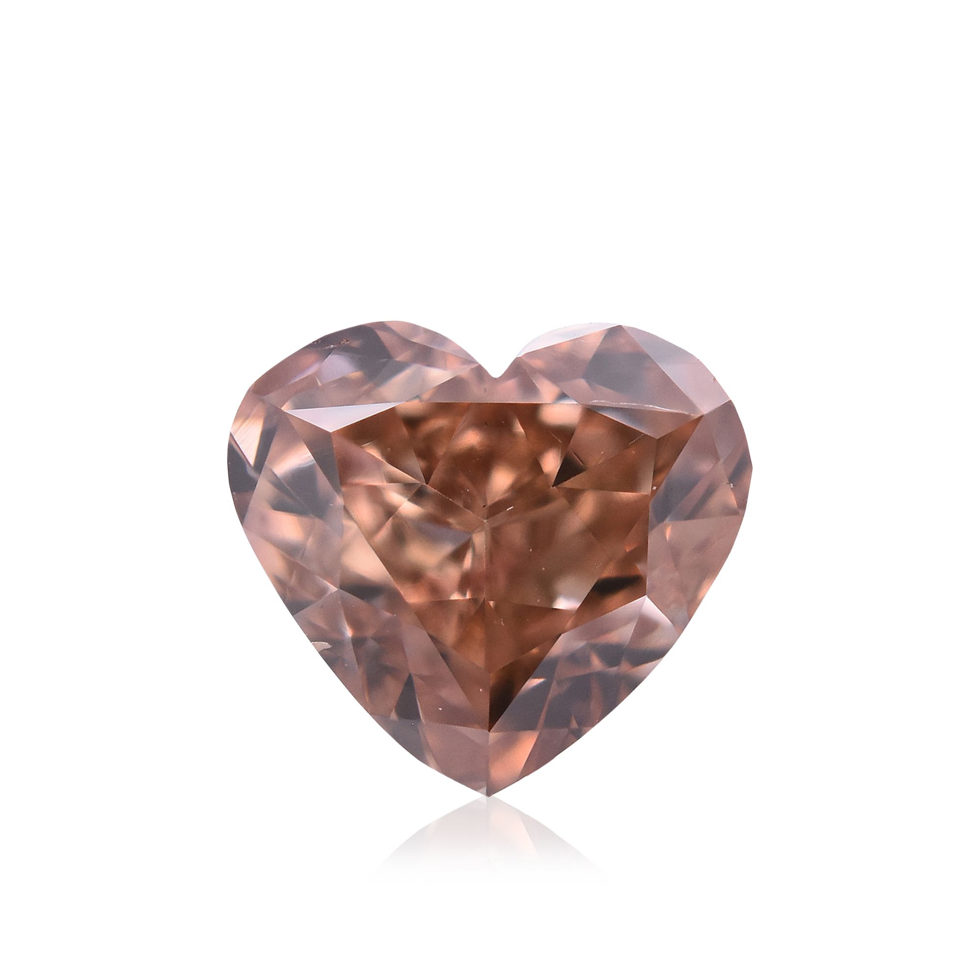 Diament 0.63 ct Fancy Deep Pink Brown/VS2