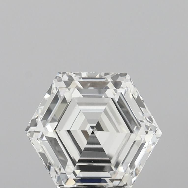 2.57 ct lab-grown Hexagonal Diamond
