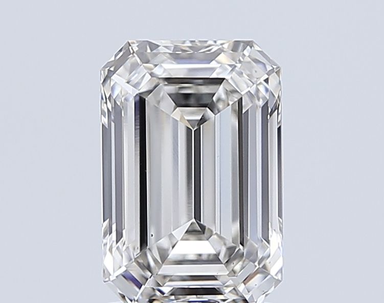 2.52 ct. emerald Lab Grown Diamond front image