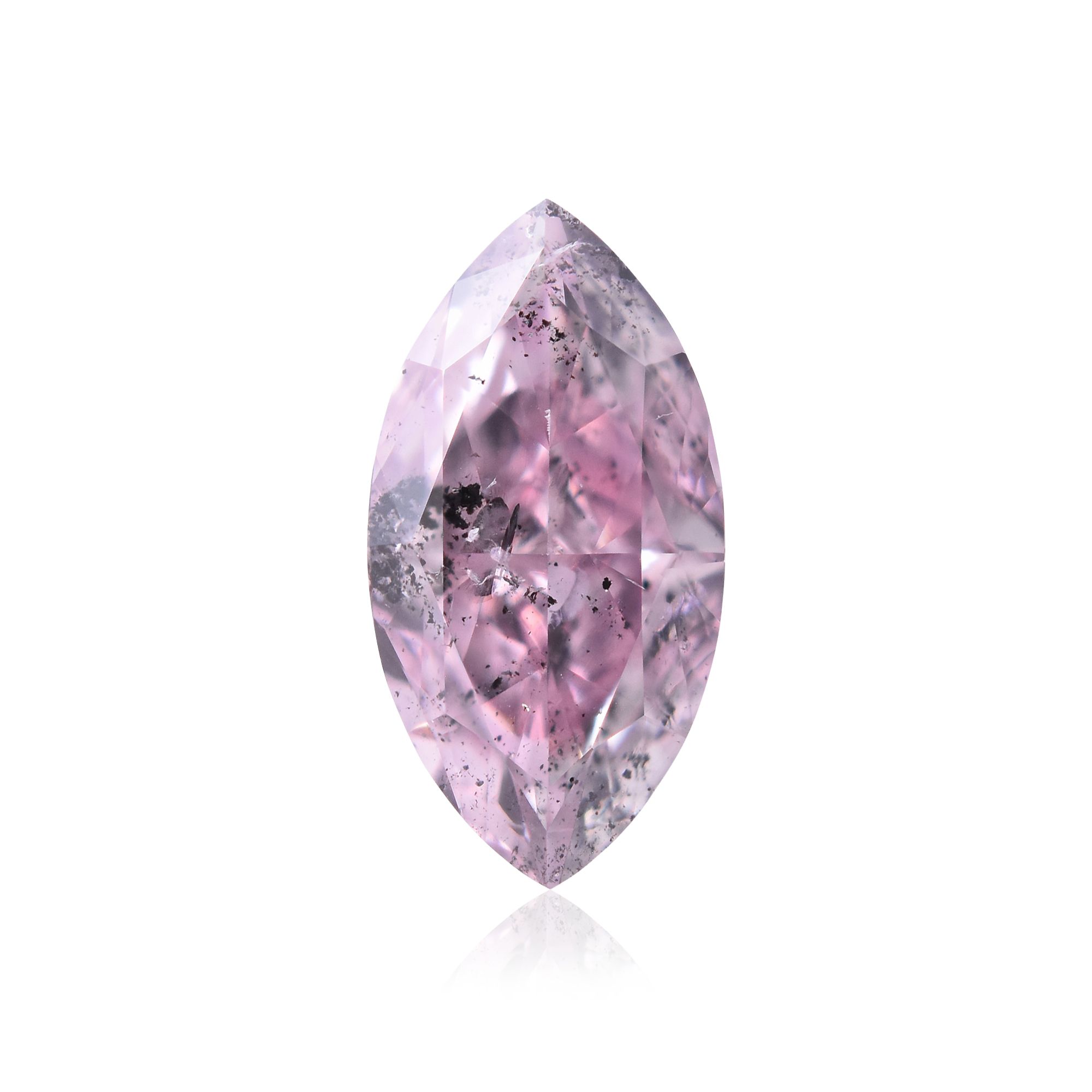 Diament 0.45 ct Fancy Purple Pink/I2