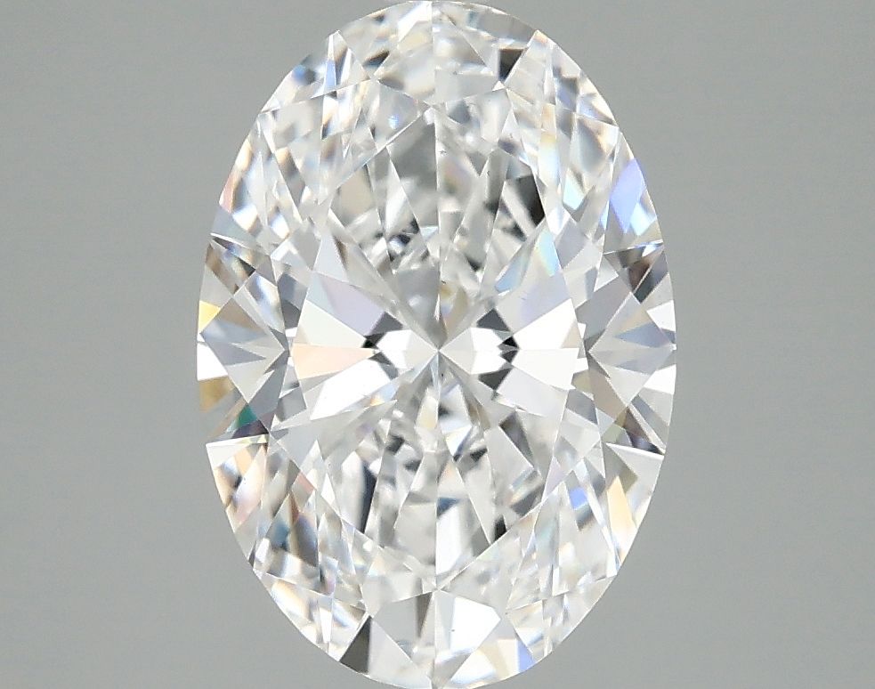 2.97 ct. oval Lab Grown Diamond front image
