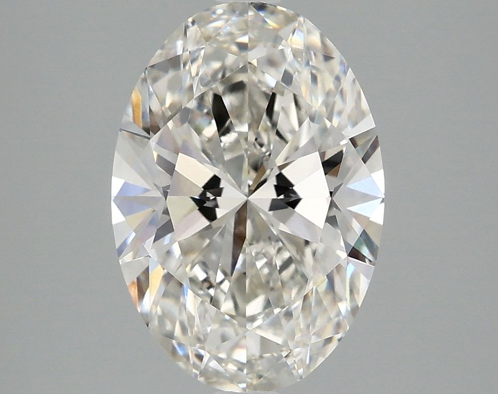 3.08 ct. oval Lab Grown Diamond front image