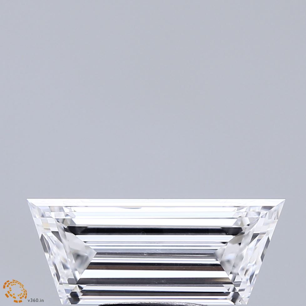 2.53 ct lab-grown Trapezoid Diamond