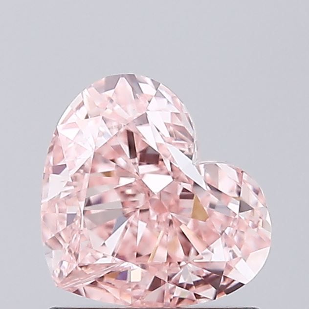 1.01 CT Fancy Vivid Pink HEART