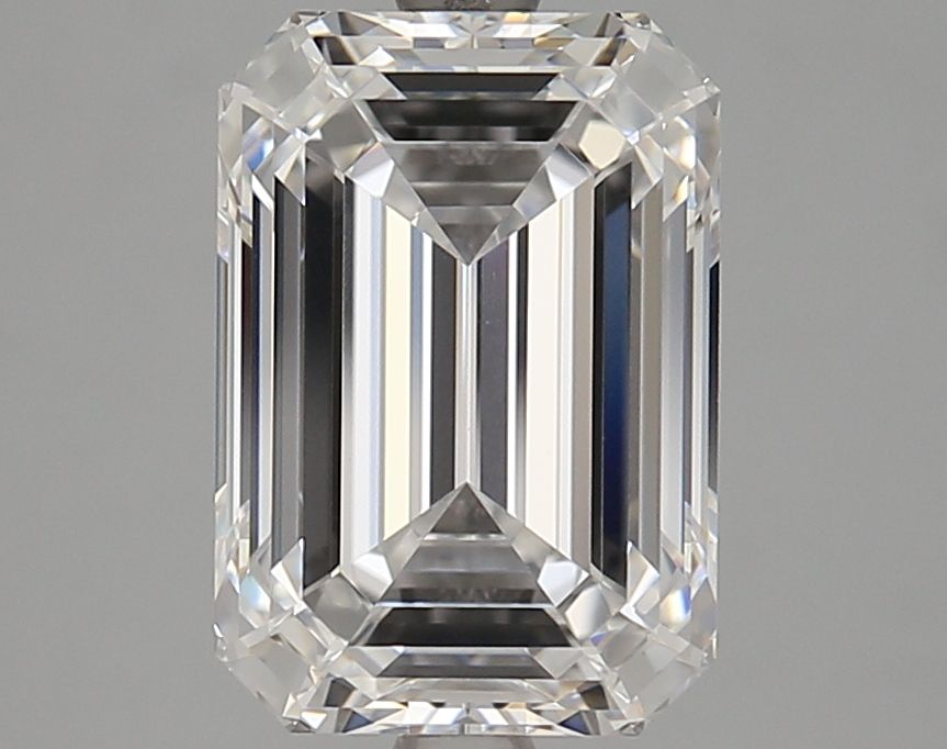 Diamant Émeraude 4.02 ct - Couleur E - Pureté VVS1