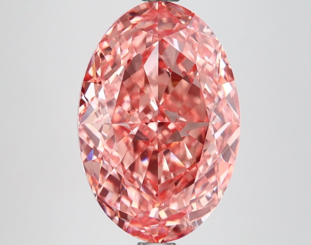 5.51 ct. oval Lab Grown Diamond front image