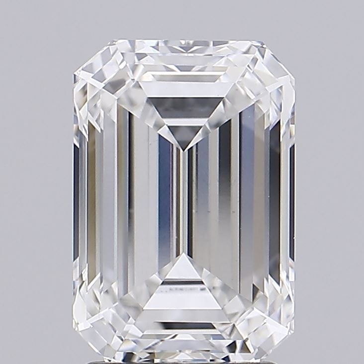 2.81 ct. emerald Lab Grown Diamond front image