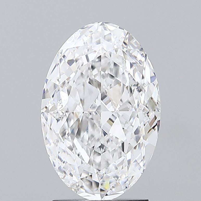 3.03 ct. oval Lab Grown Diamond front image