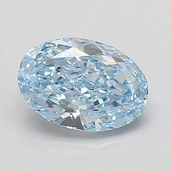 1.06 CT Fancy Vivid Blue OVAL