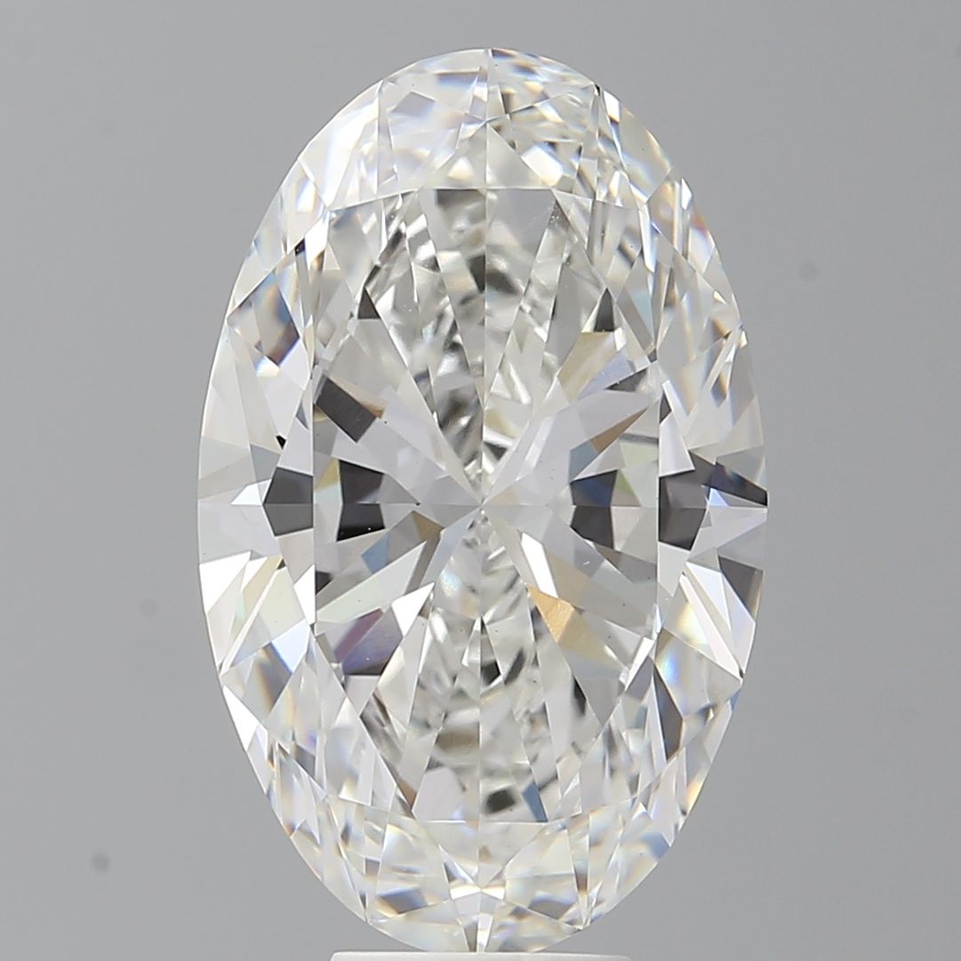 8.57 ct. oval Lab Grown Diamond front image