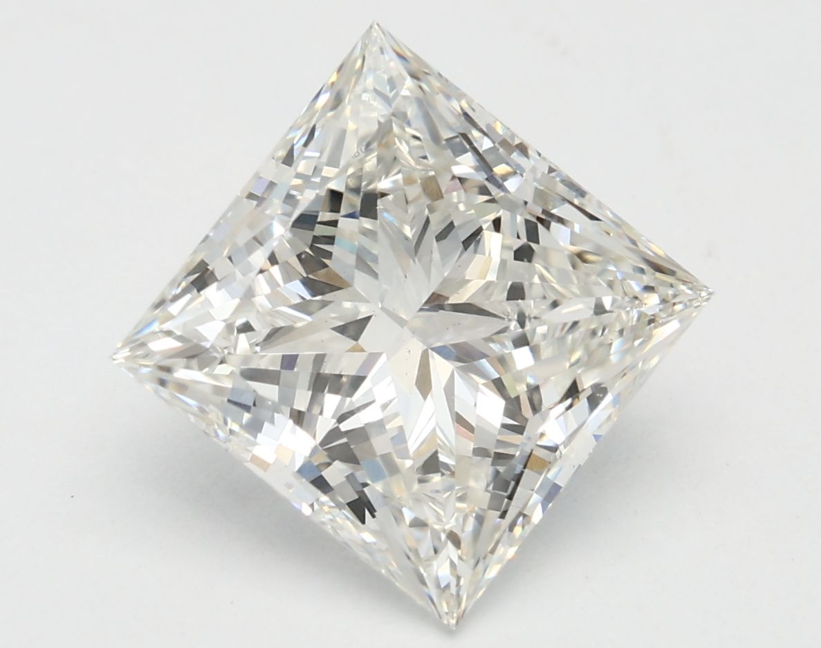 3.02 ct. princess Lab Grown Diamond front image
