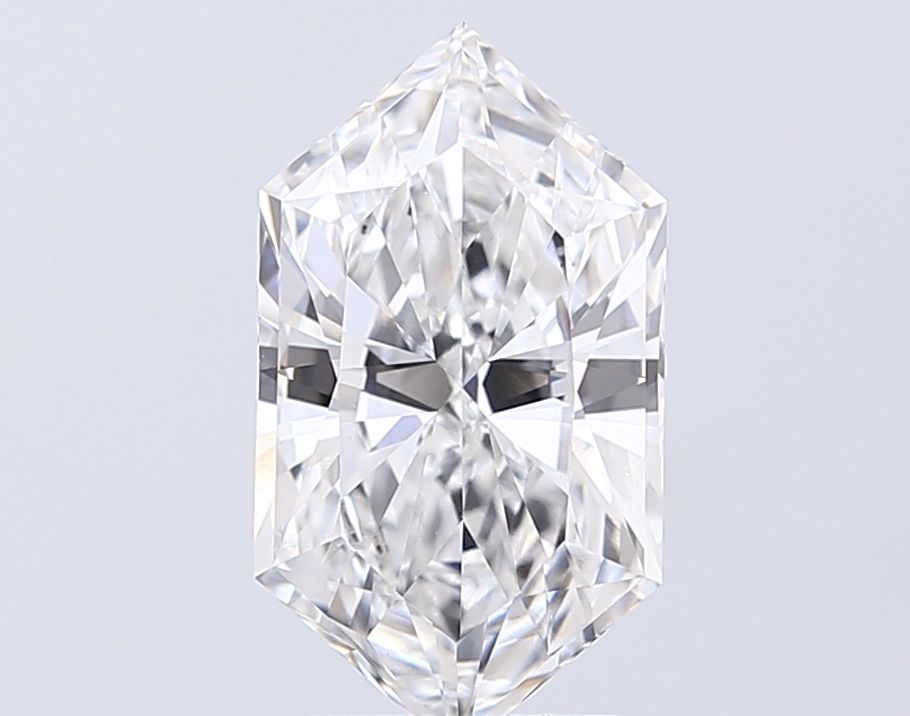 3.04 ct lab-grown Hexagonal Diamond