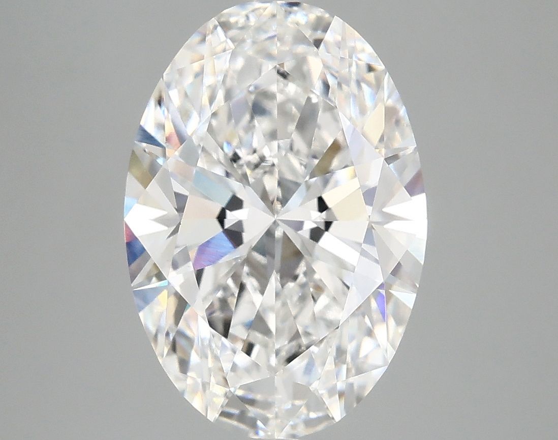 3.87 ct. oval Lab Grown Diamond front image