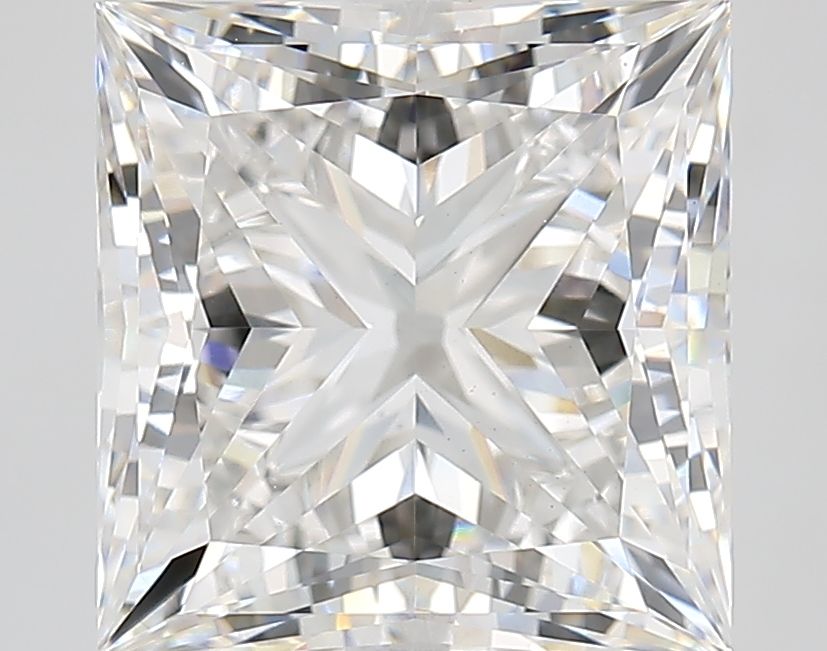 5.46 ct. princess Lab Grown Diamond front image