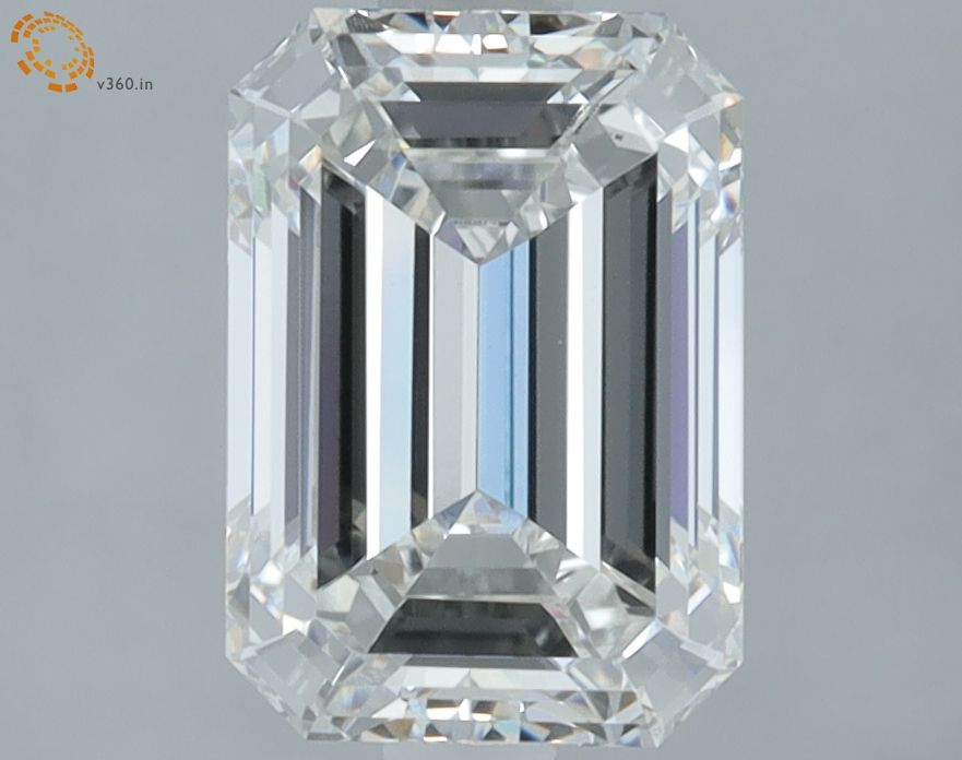 2.52 ct. emerald Lab Grown Diamond front image