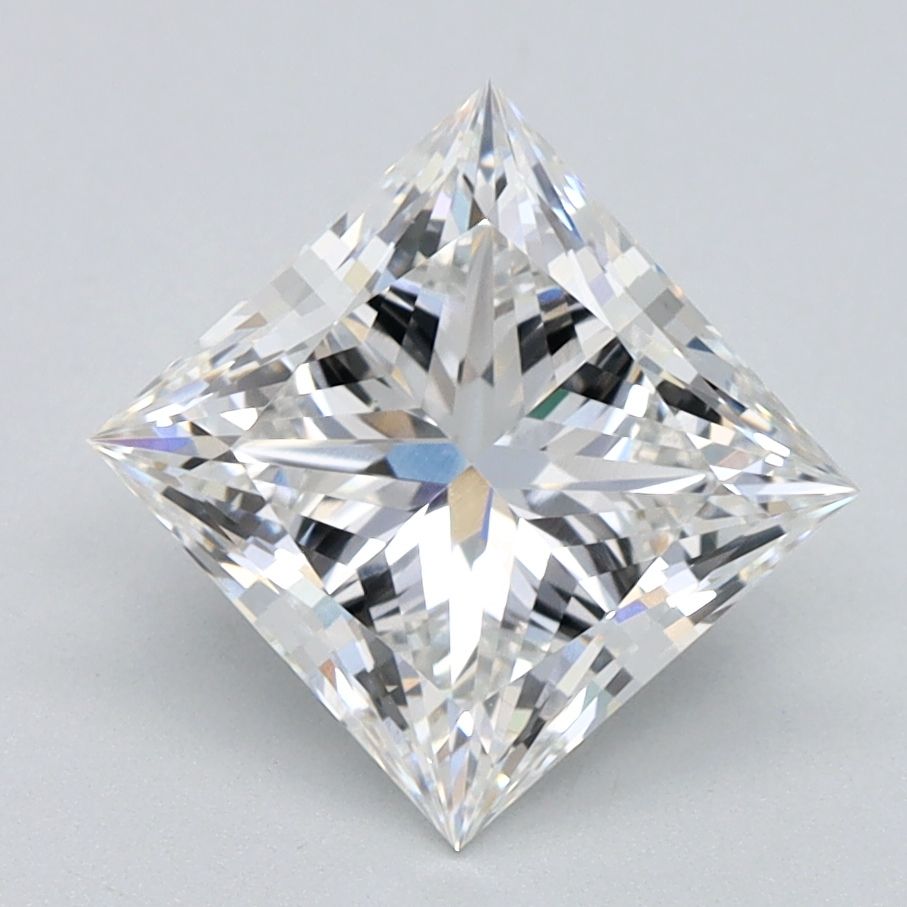 2.22 ct. princess Lab Grown Diamond front image