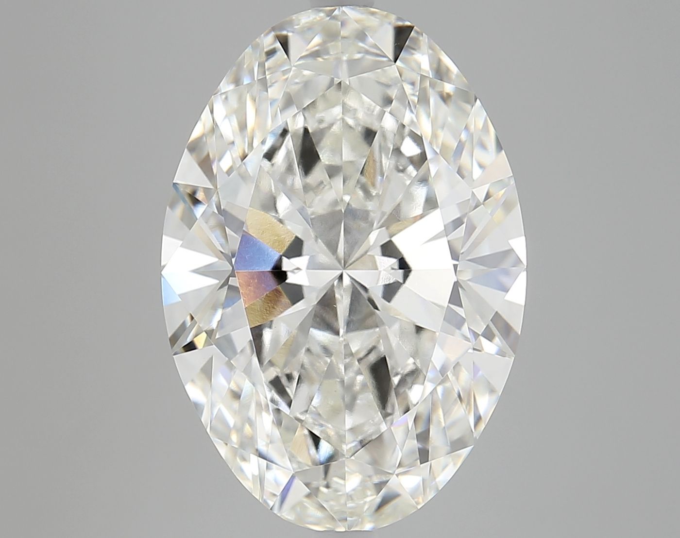 8.01 ct. oval Lab Grown Diamond front image
