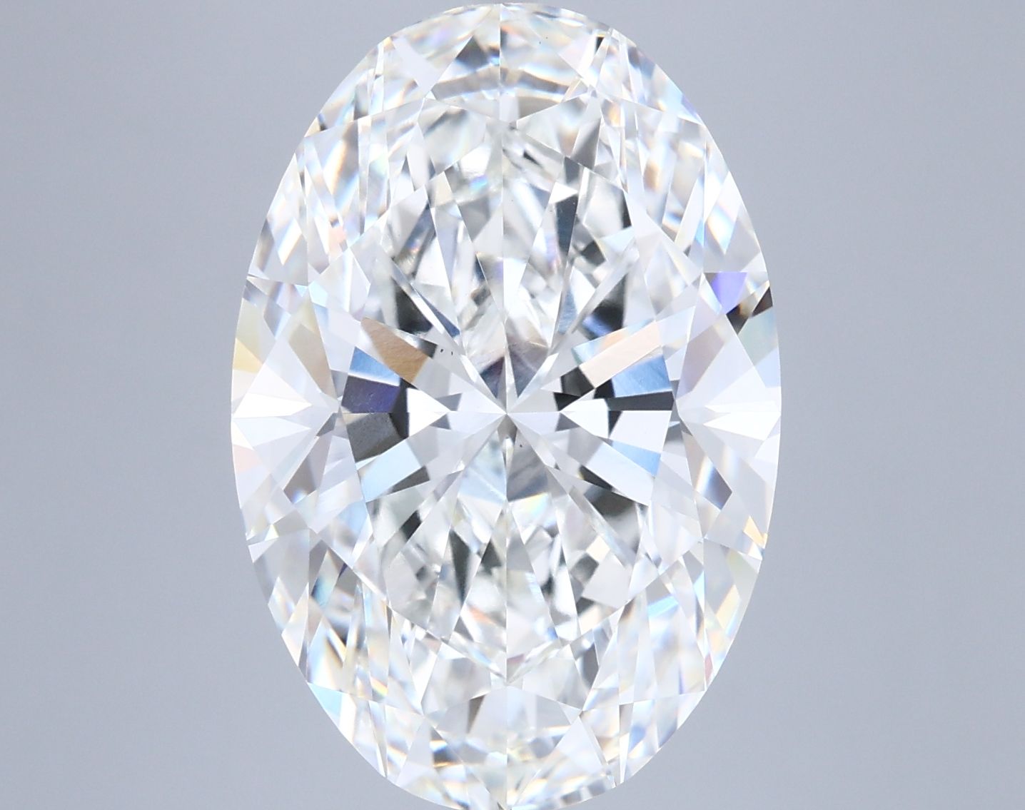 9.08 ct. oval Lab Grown Diamond front image