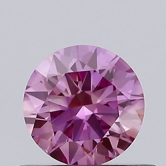 0.39 CT Fancy Vivid Pink ROUND