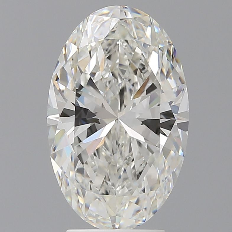 4.08 ct. oval Lab Grown Diamond front image