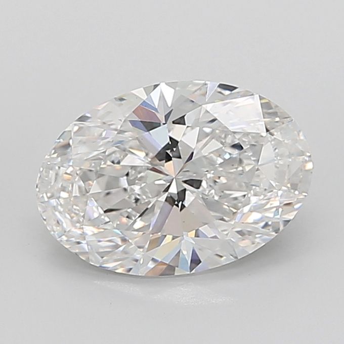 5.02 ct. oval Lab Grown Diamond front image