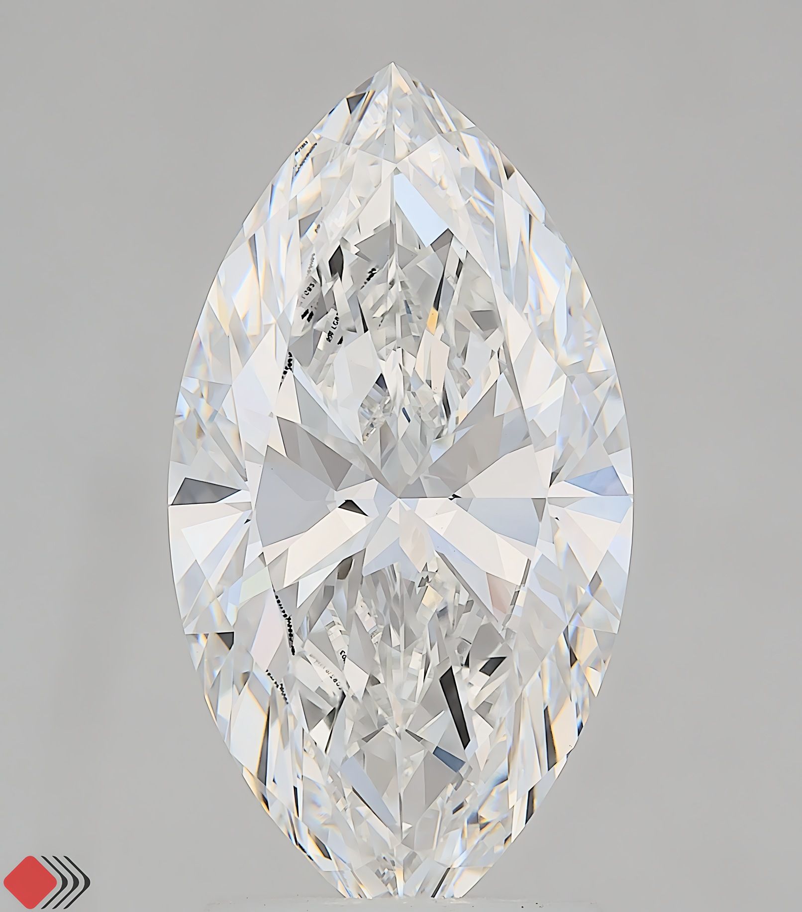 2.56 ct. marquise Lab Grown Diamond front image