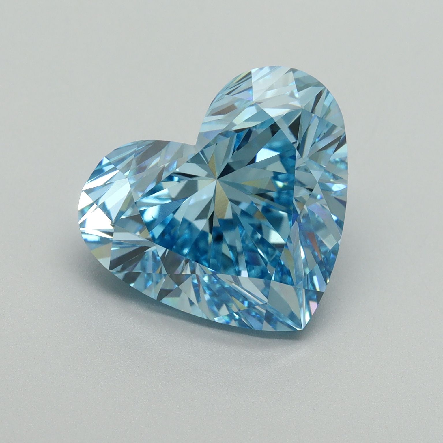 6.95 ct. heart Lab Grown Diamond front image