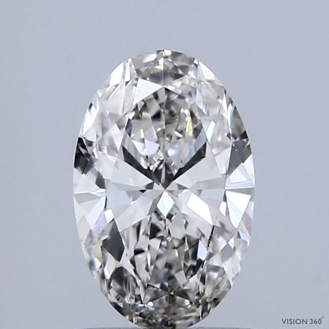 1.08 ct lab-grown Oval Diamond