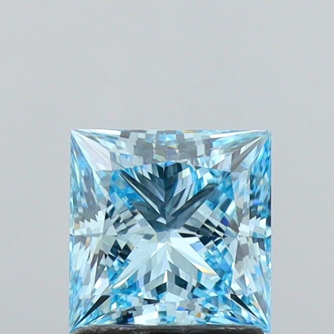 1.44 CT Fancy Vivid Blue PRINCESS
