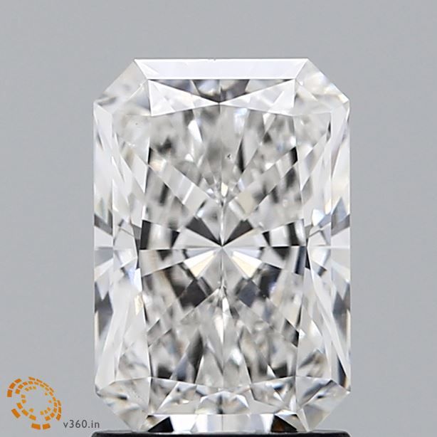 1.71 ct. radiant Lab Grown Diamond front image