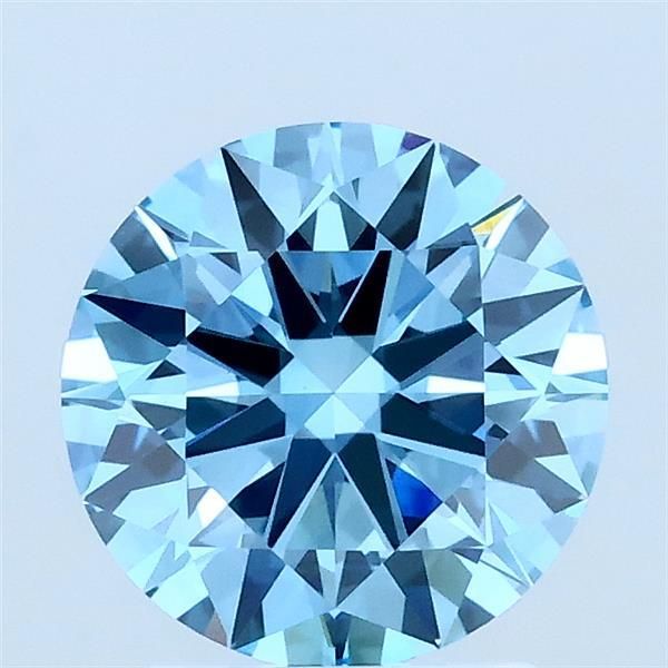 1.53 CT Fancy Vivid Blue ROUND