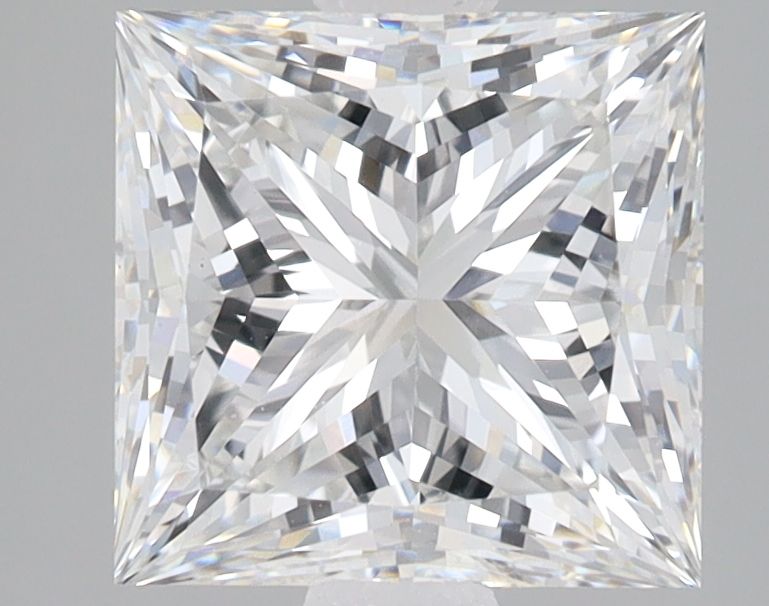 3.20 ct. princess Lab Grown Diamond front image