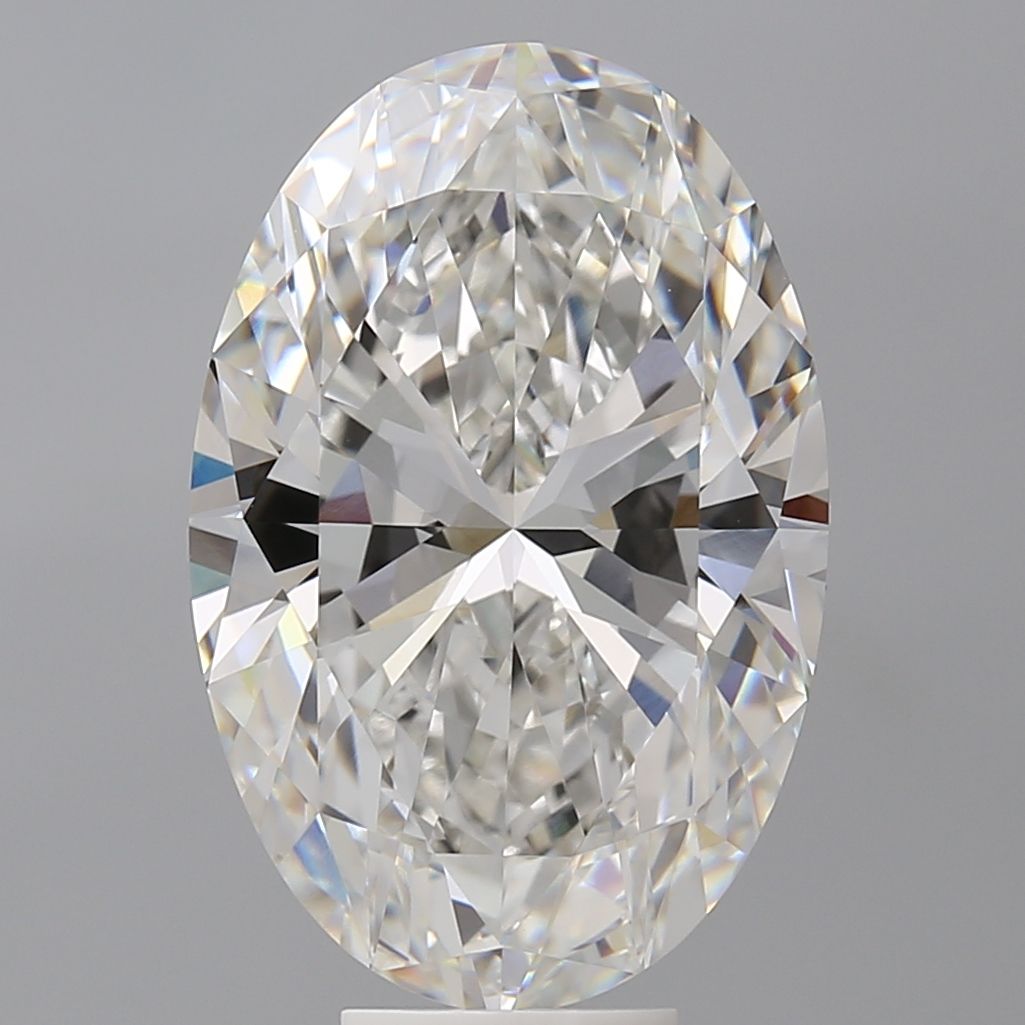 9.03 ct. oval Lab Grown Diamond front image