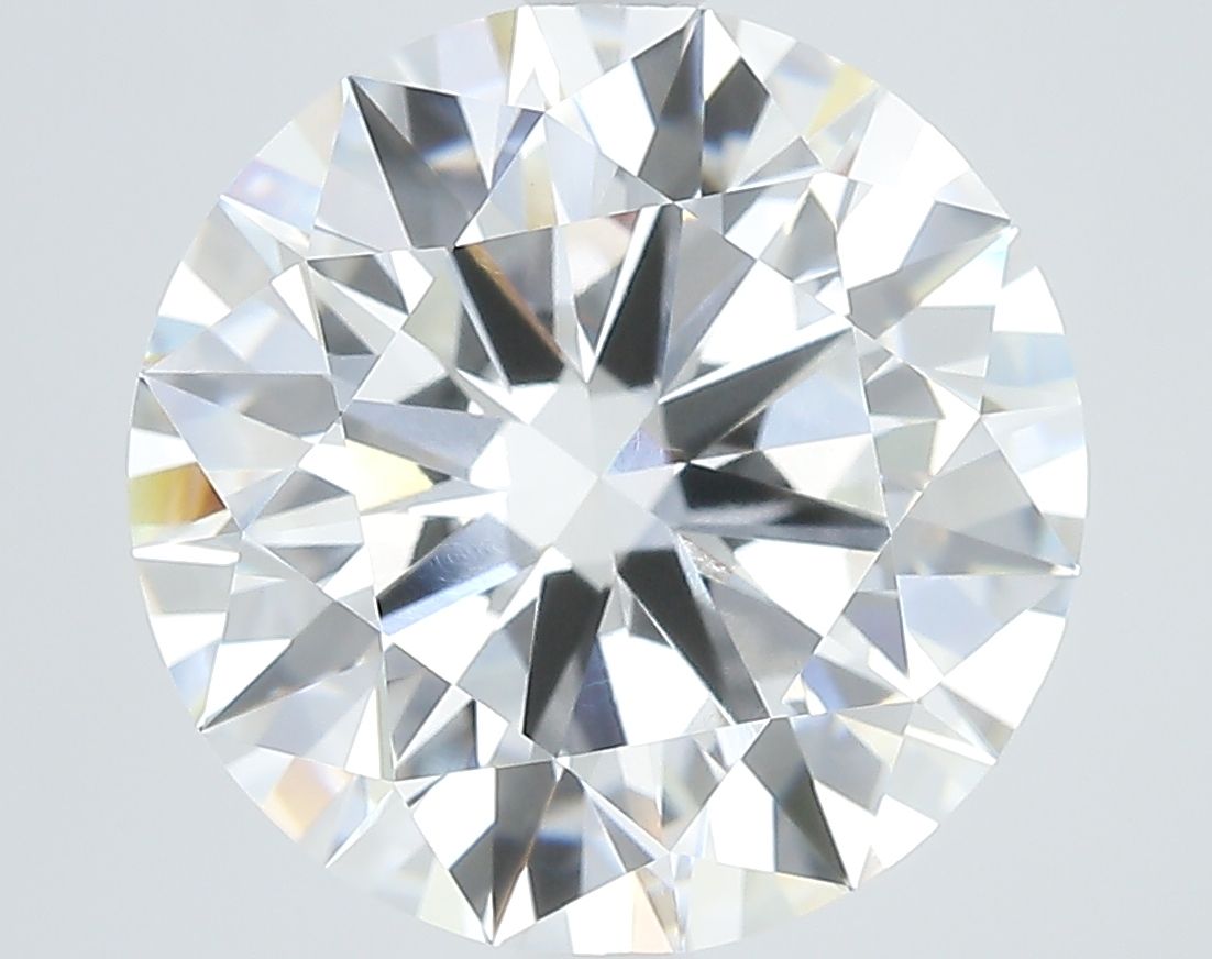 7.04 ct. round Lab Grown Diamond front image