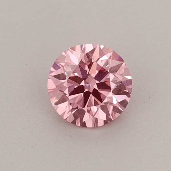 0.41 CT Fancy Vivid Pink ROUND