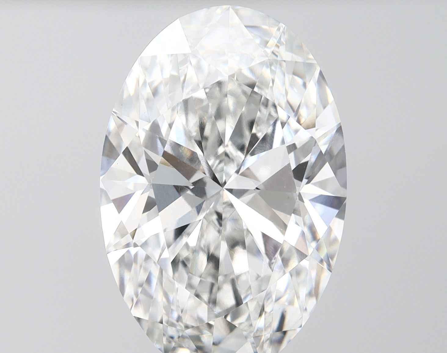 9.32 ct. oval Lab Grown Diamond front image
