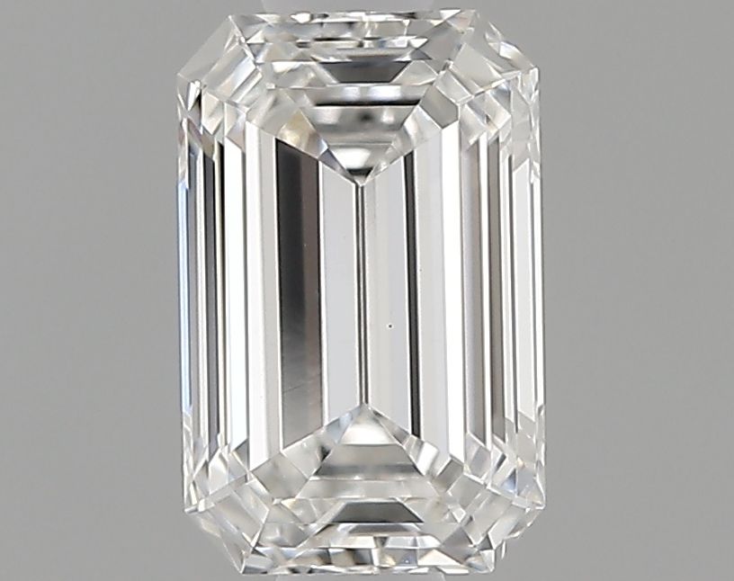 0.72 ct. emerald Lab Grown Diamond front image
