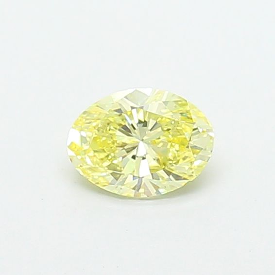 0.52 CT Fancy Yellow OVAL