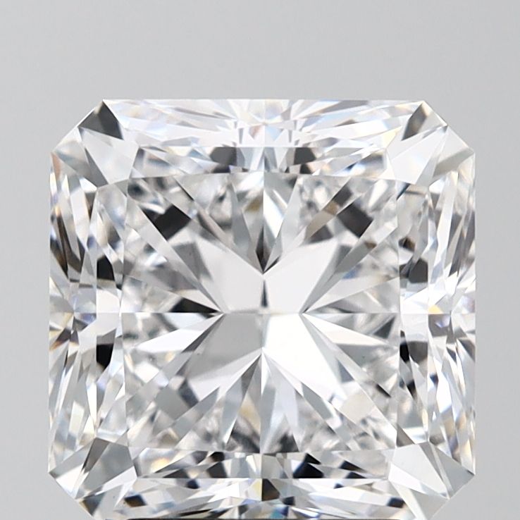 4.08 ct lab-grown Square radiant Diamond