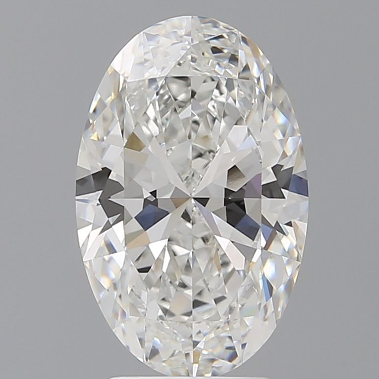 3.58 ct. oval Lab Grown Diamond front image